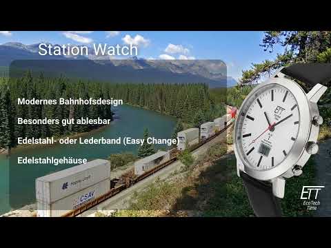 ETT EGS-11577-11L vyriškas laikrodis Solar Radio-Controlled 41mm 5ATM