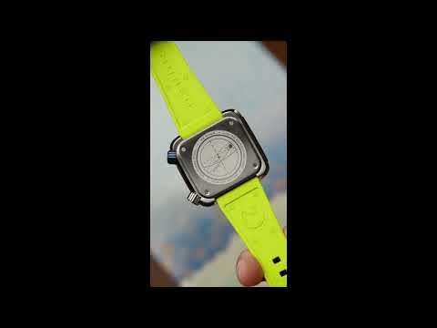 Nubeo NB-6096-01 vyriškas laikrodis Ecliptic Dual Time 45mm 5ATM