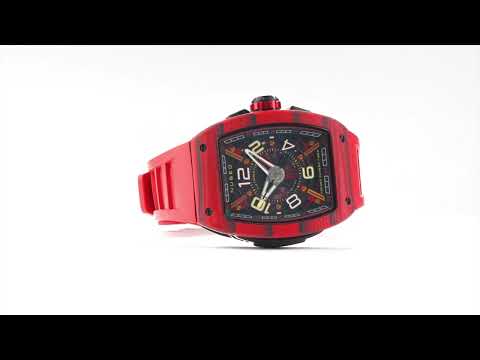 Nubeo NB-6079-02 vyriškas laikrodis Parker Automatic Limited 44mm 3ATM