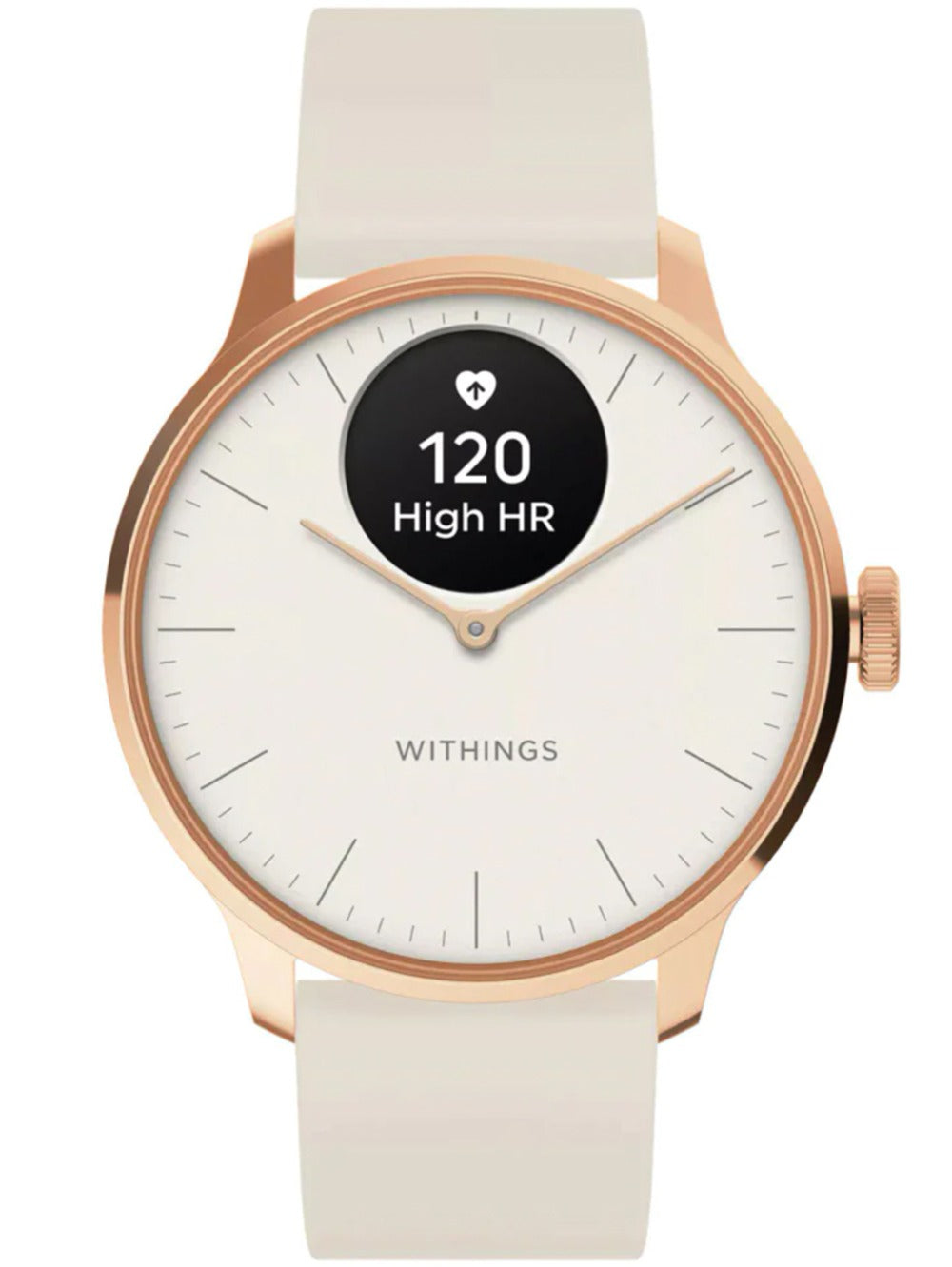 Withings HWA11-model 1-All-Int Scanlaikrodis Light Sand 37 mm 5ATM