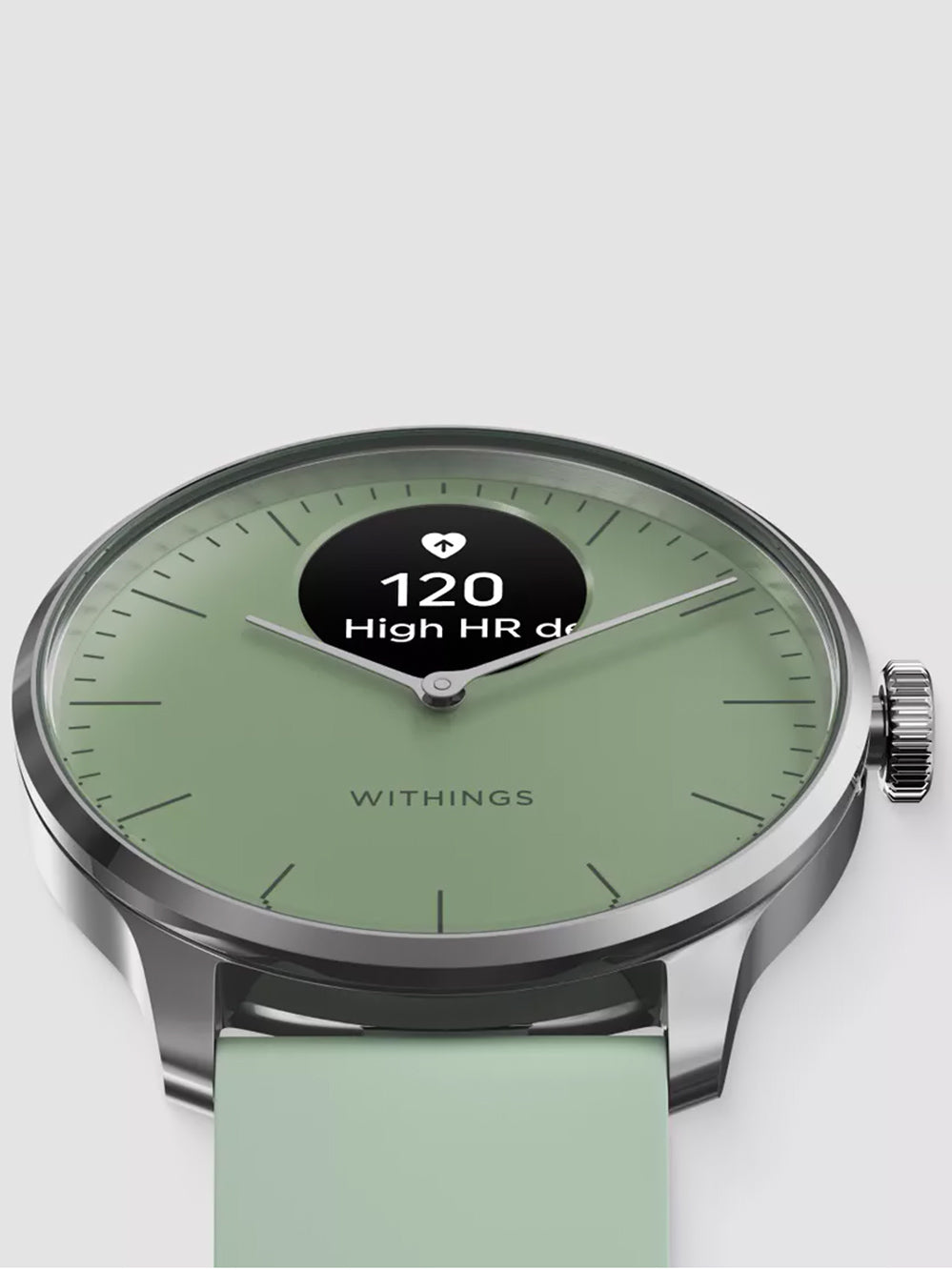 Withings HWA11-model 4-All-In Scanlaikrodis Light green 37 mm 5ATM