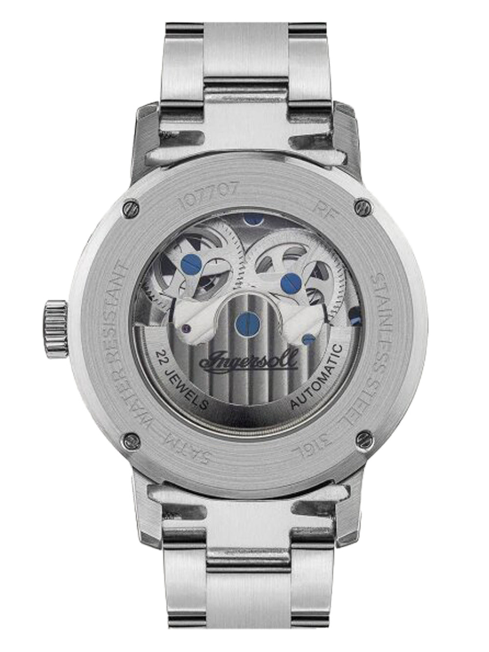 Ingersoll I07707 The Jazz Dual Time Automatic vyriškas laikrodis 42mm 5ATM