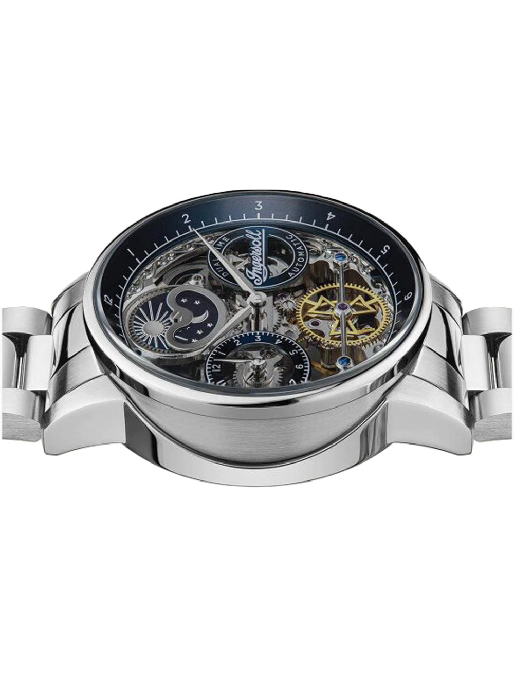 Ingersoll I07707 The Jazz Dual Time Automatic vyriškas laikrodis 42mm 5ATM