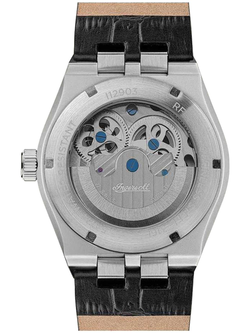 Ingersoll I12903 The Broadway Dual Time Automatic vyriškas laikrodis 43mm 5ATM