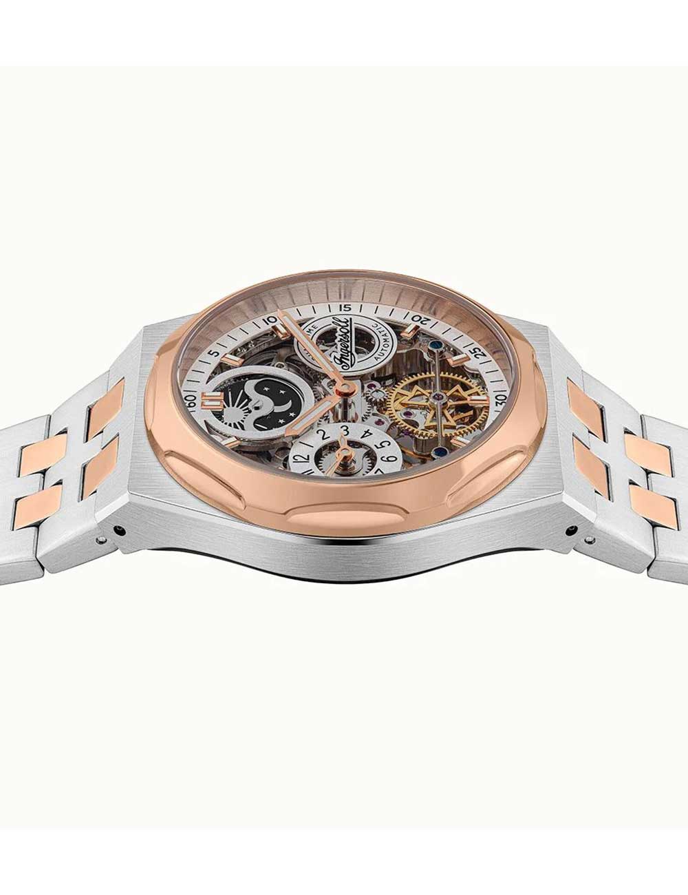 Ingersoll I12906 The Broadway Dual Time Automatic vyriškas laikrodis 43mm 5ATM