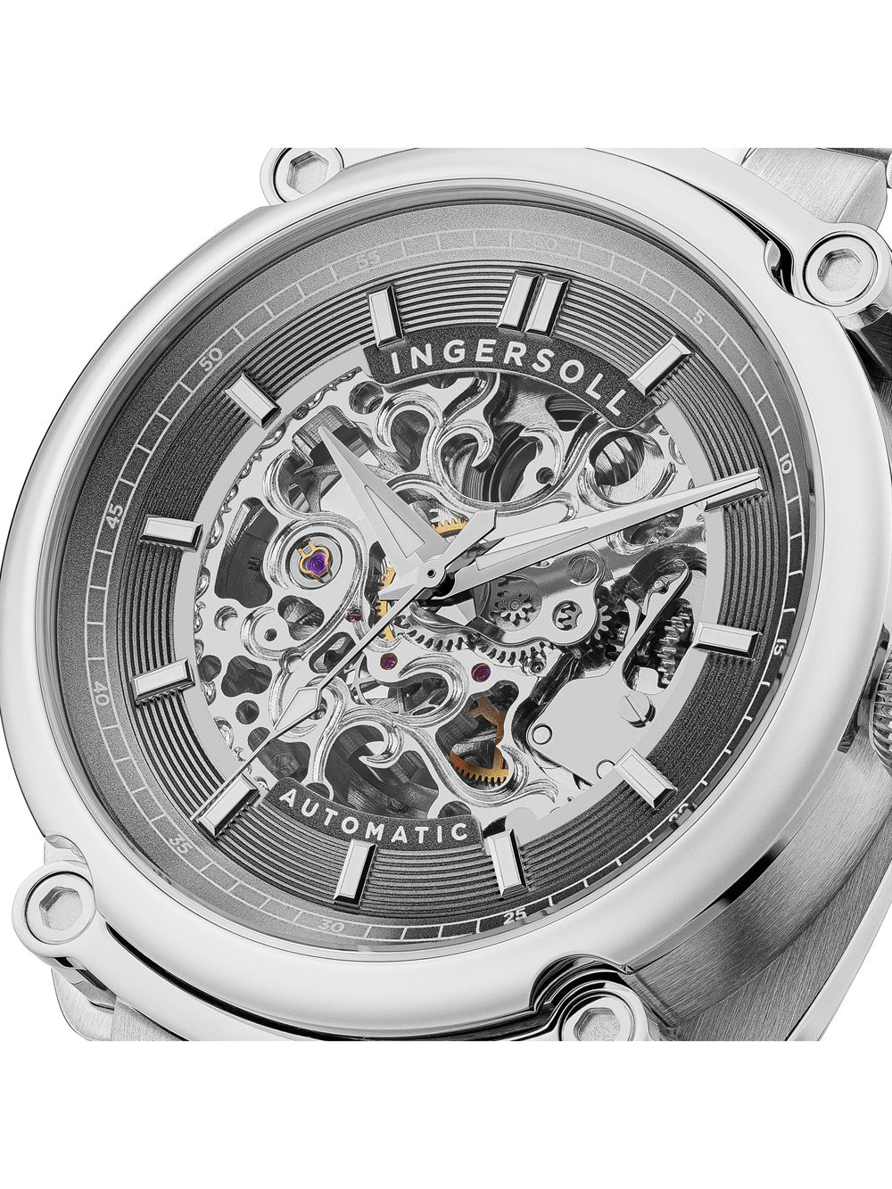 Ingersoll I13304 The Michigan Automatic vyriškas laikrodis 45mm 5ATM