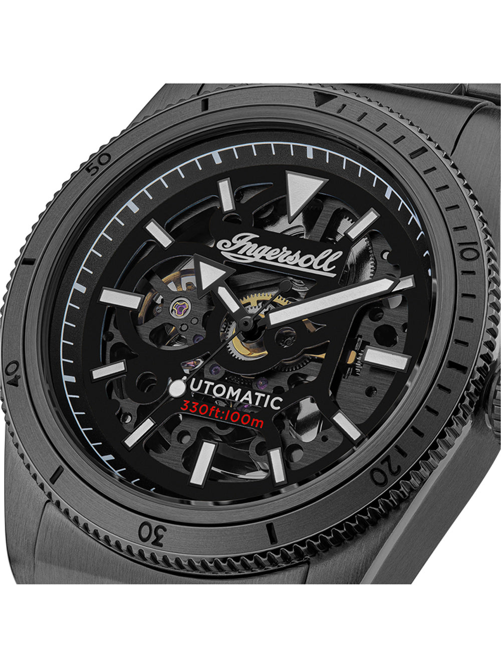 Ingersoll I13902 The Scovill Automatic vyriškas laikrodis 43mm 10ATM