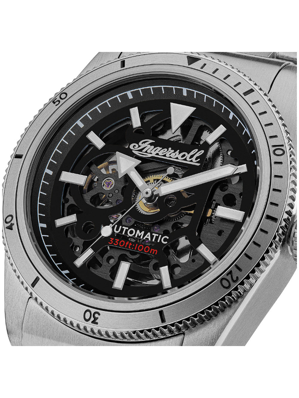 Ingersoll I13903 The Scovill Automatic vyriškas laikrodis 43mm 10ATM