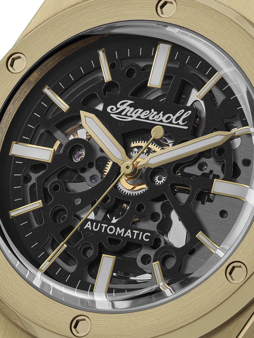 Ingersoll I15001 vyriškas laikrodis Baller Automatic 43mm 5ATM