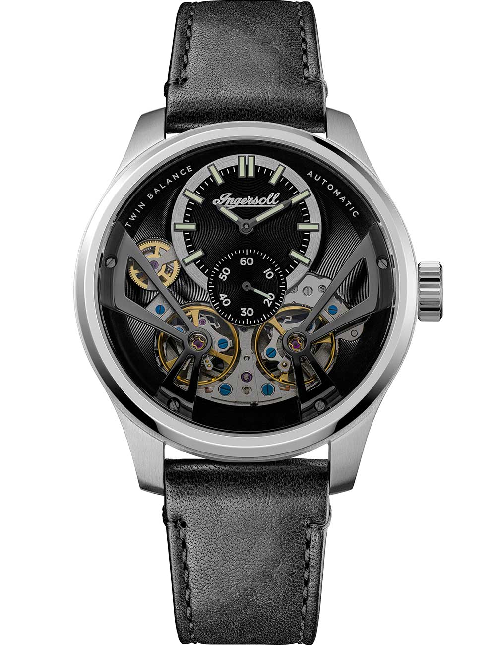 Ingersoll I16101 vyriškas laikrodis The Naismith Automatic 46mm 5ATM