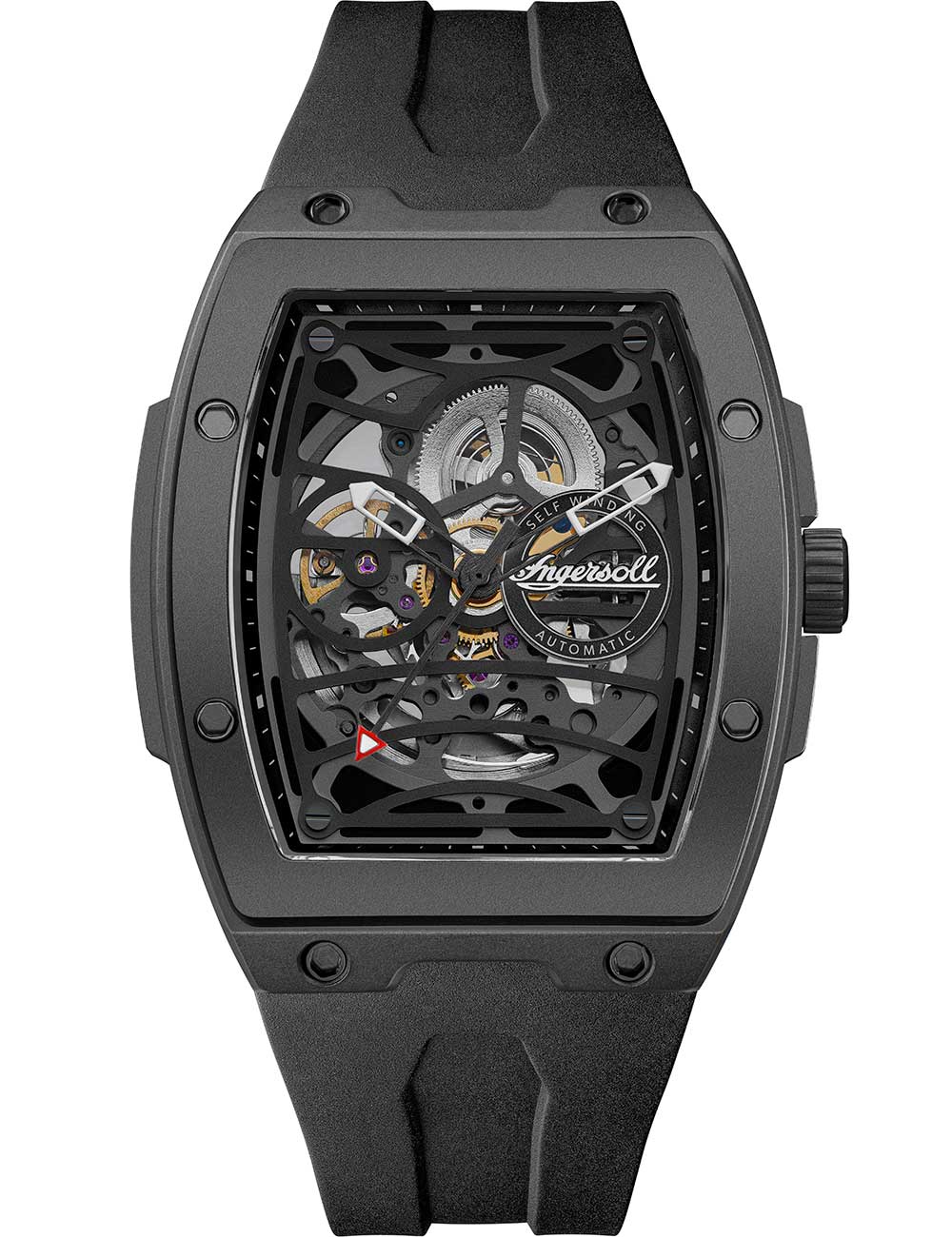 Ingersoll I16201 vyriškas laikrodis The Rim Automatic 42mm 5ATM