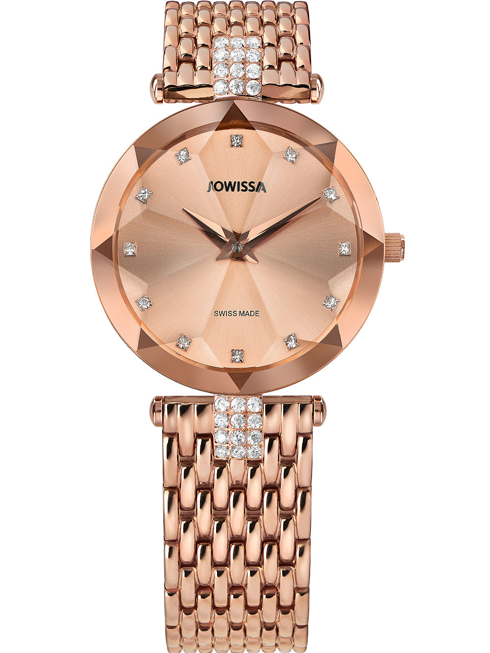 Jowissa J5.634.M Facet Strass moteriškas laikrodis 29mm 5ATM