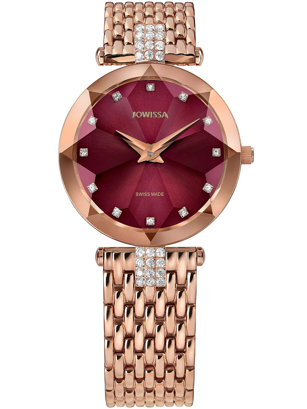 Jowissa J5.772.M Facet Strass moteriškas laikrodis 30mm 5ATM
