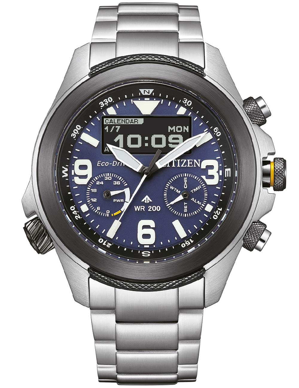 Citizen JV1006-51L vyriškas laikrodis Promaster 35th Anniversary Eco-Drive Combination 44mm 20ATM