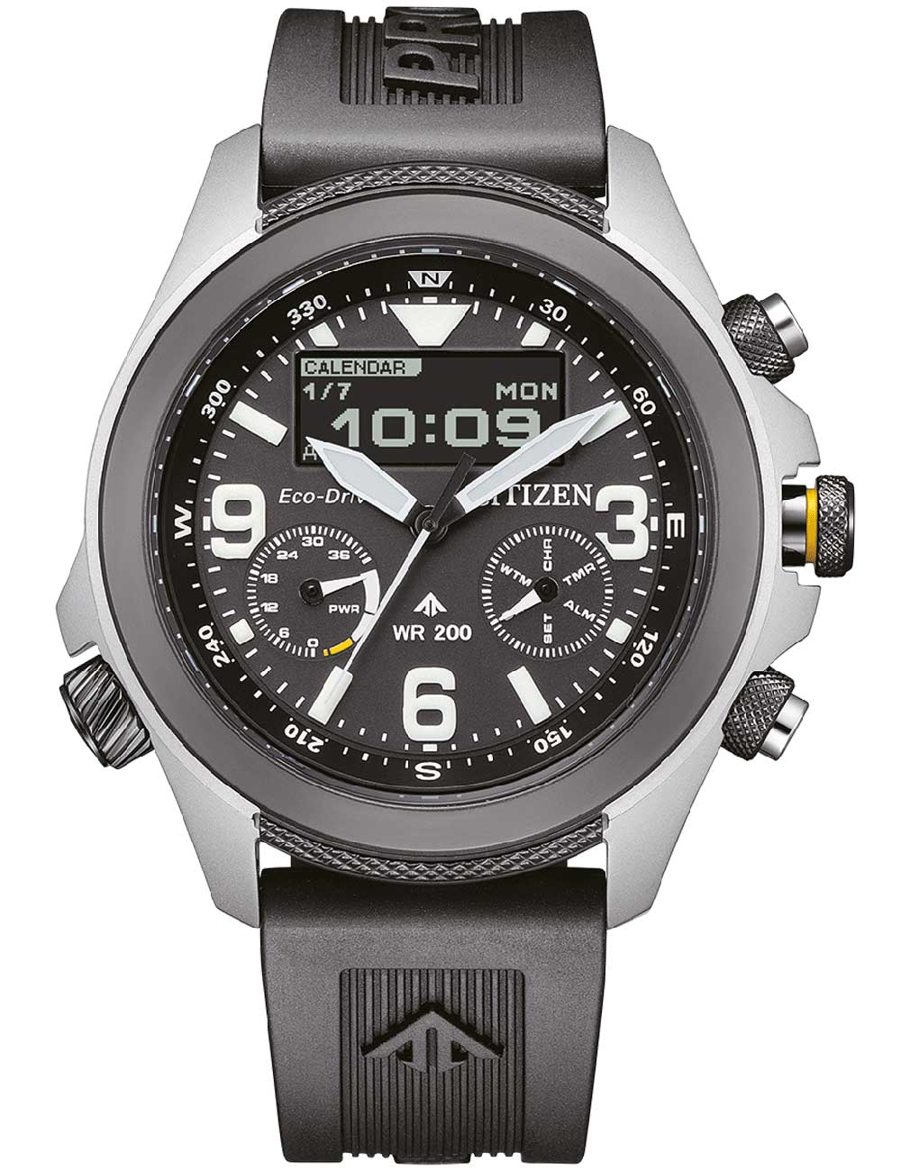 Citizen JV1007-07E vyriškas laikrodis Promaster 35th Anniversary Eco-Drive Combination 44mm 20ATM
