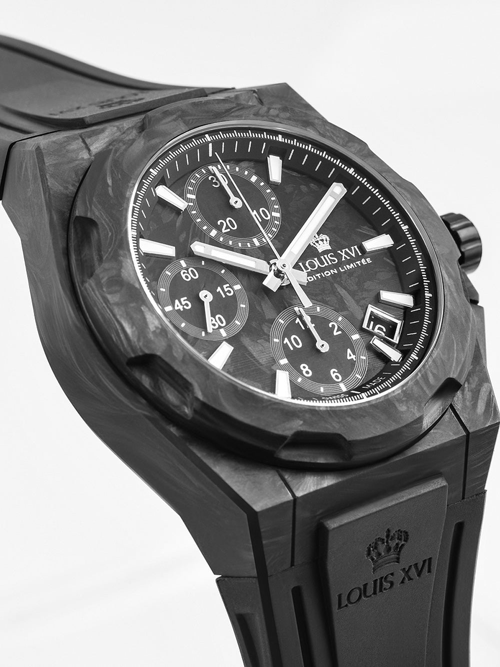 Louis XVI LXVI1200 La Vauguyon Chronograph Automatic vyriškas laikrodis 41mm 5ATM