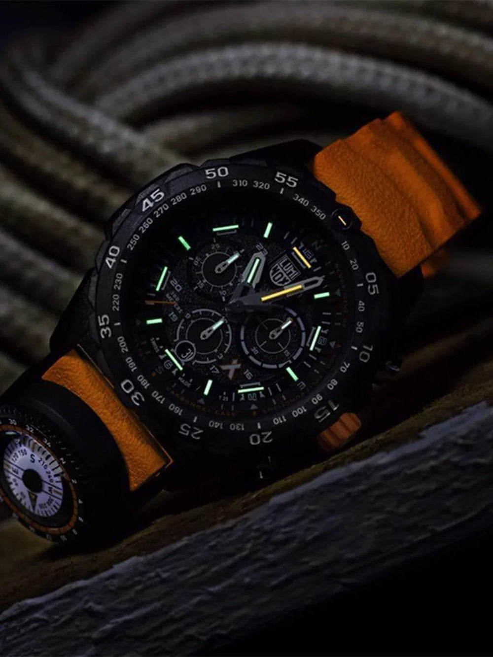 Luminox XB.3749 vyriškas laikrodis Bear Grylls Survival Chronograph 45mm 30ATM