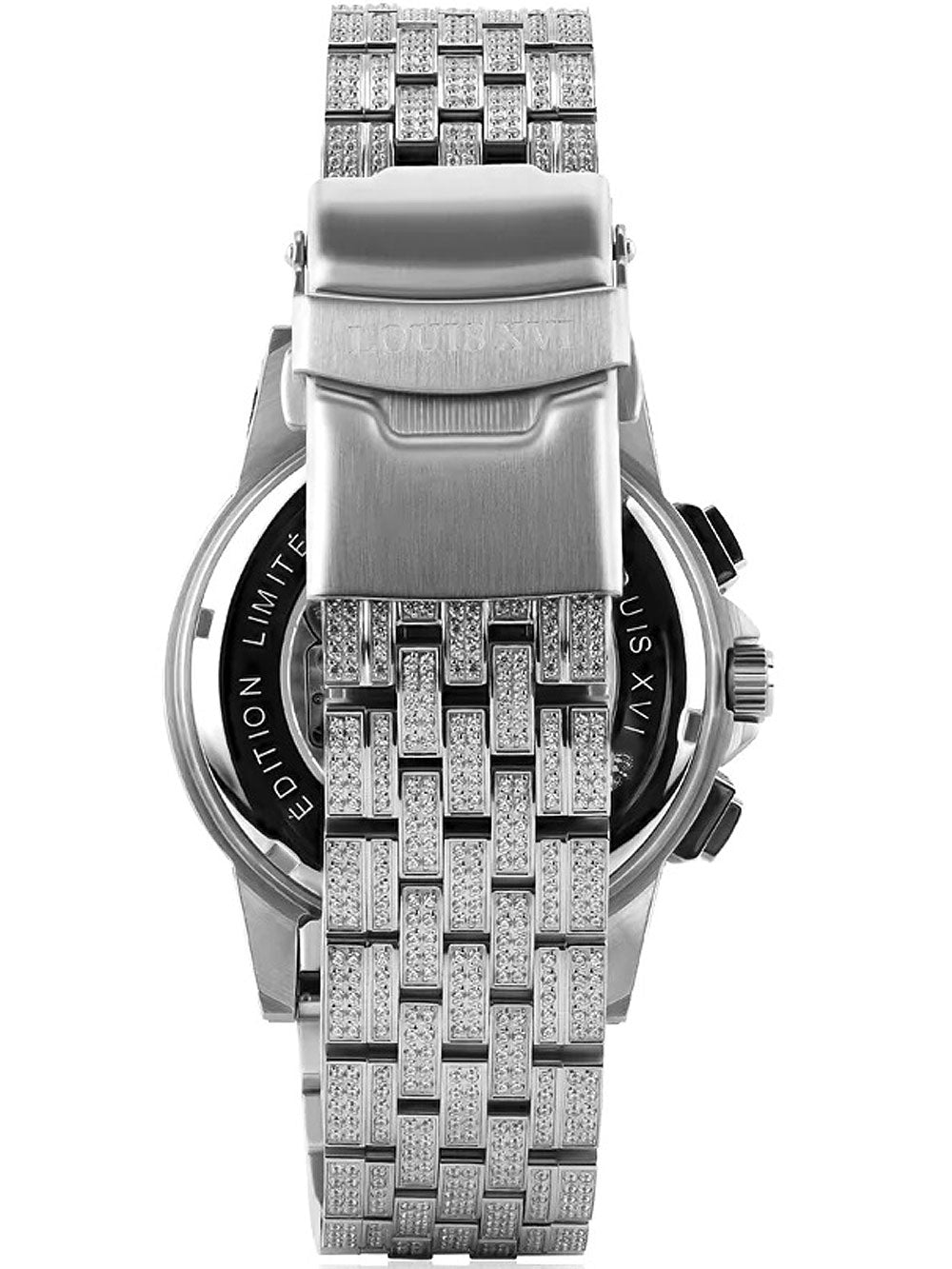 Louis XVI LXVI1122 Majeste Full Iced Chronograph vyriškas laikrodis 43mm 5ATM