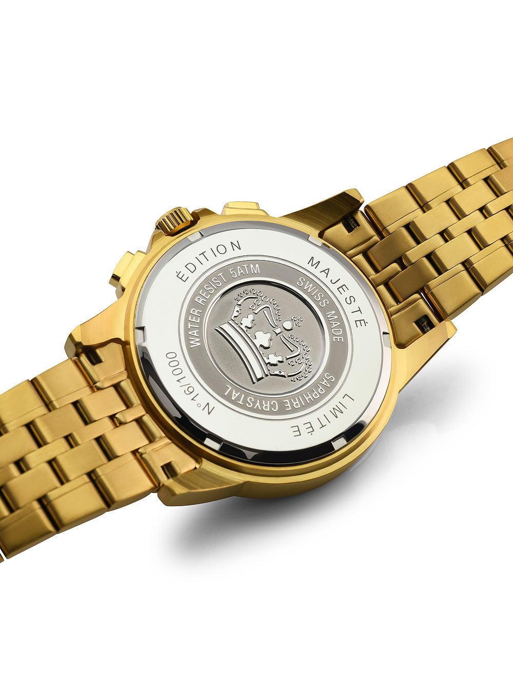 Louis XVI LXVI1102 Majest? Chronograph vyriškas laikrodis 43mm 5ATM