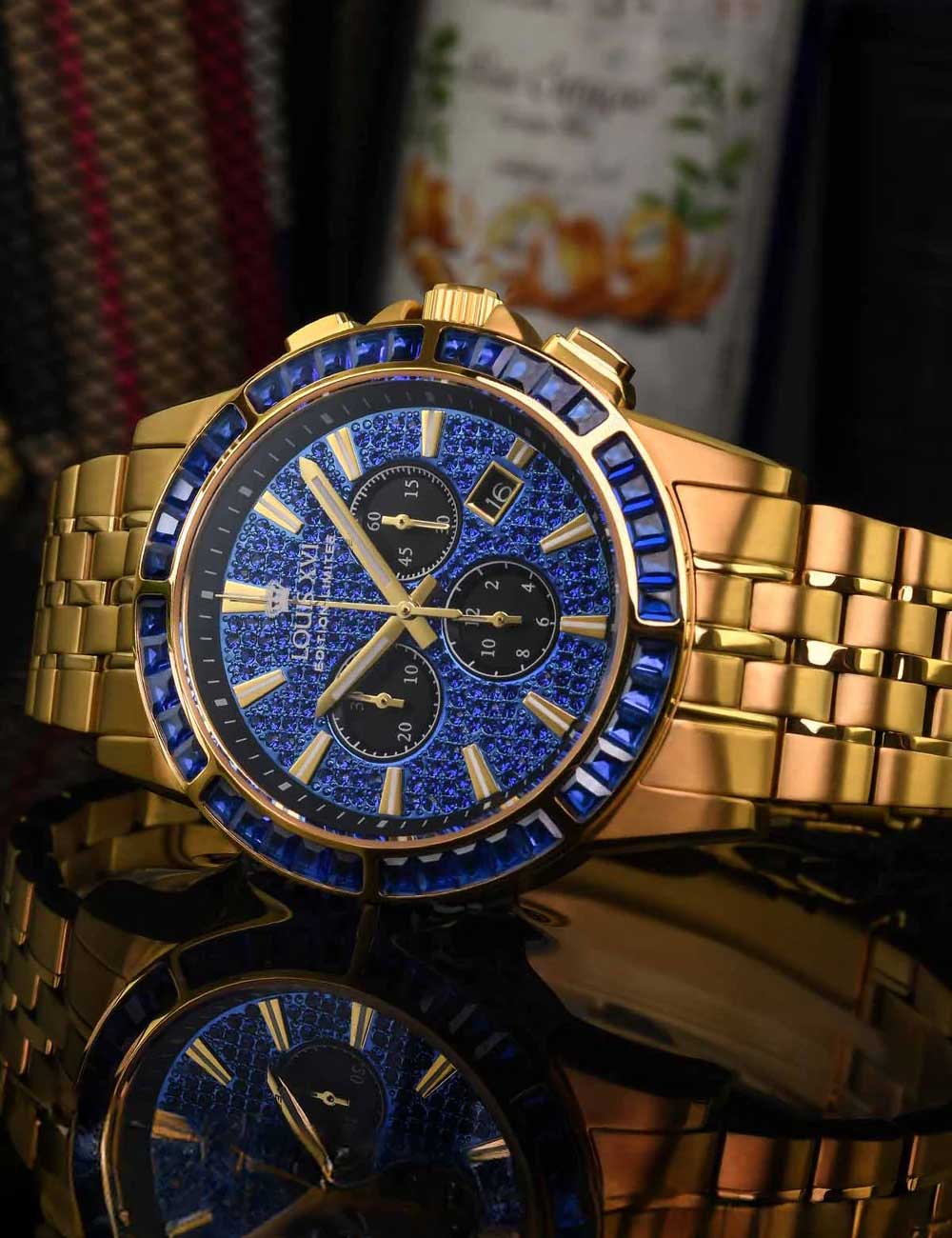 Louis XVI XLXVI1132 Majeste Iced Out Baguette