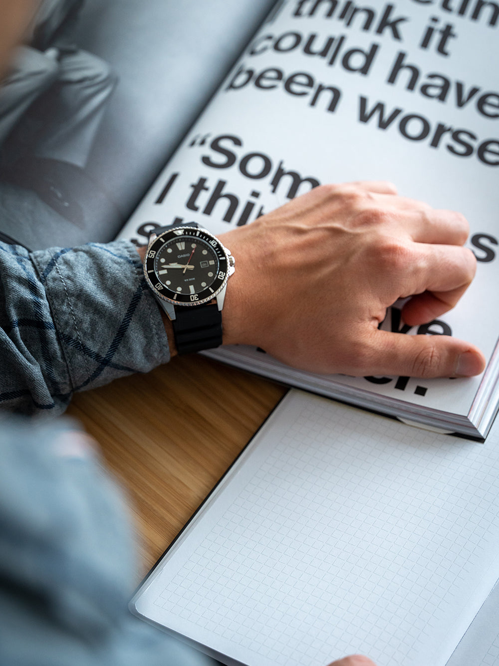 Casio MDV-107-1A1VEF Collection 44mm 20ATM