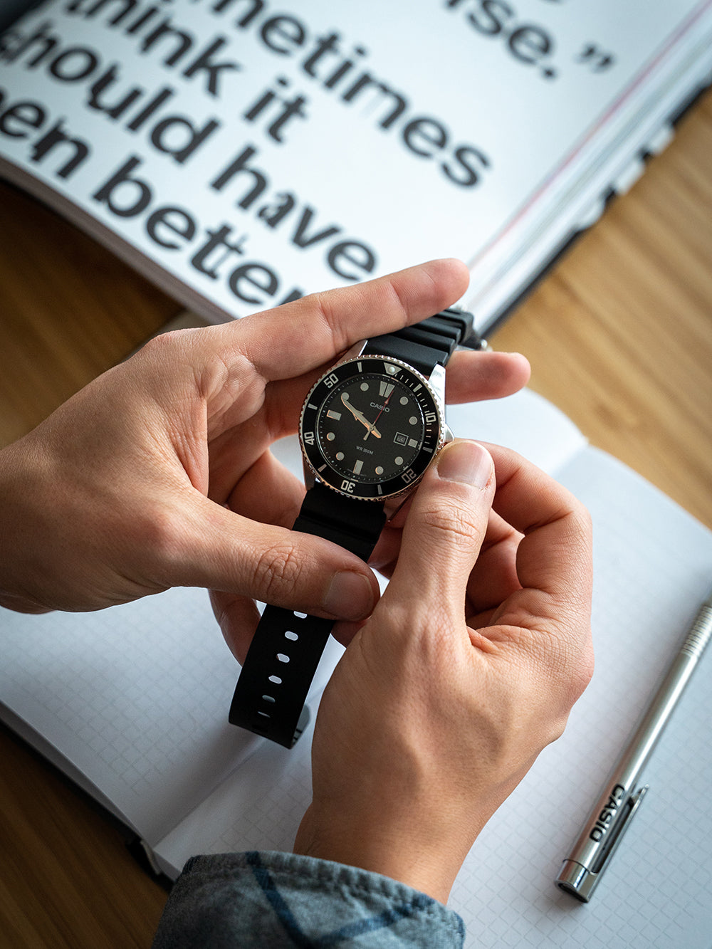 Casio MDV-107-1A1VEF Collection 44mm 20ATM