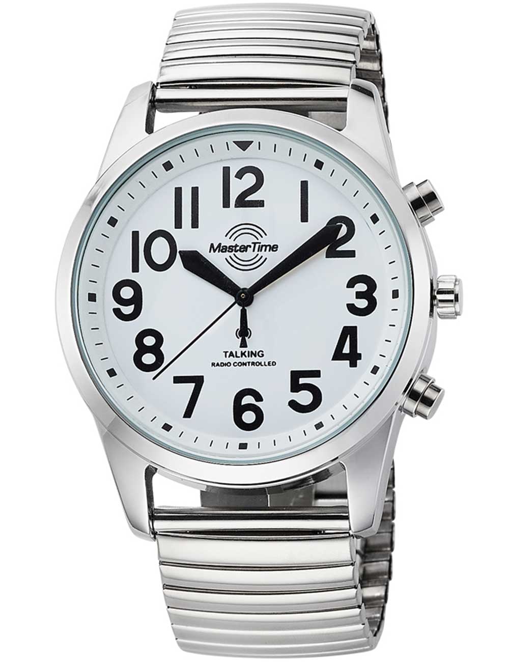 Master Time MTGA-10691-61M Talking vyriškas laikrodis radio quartz 43mm