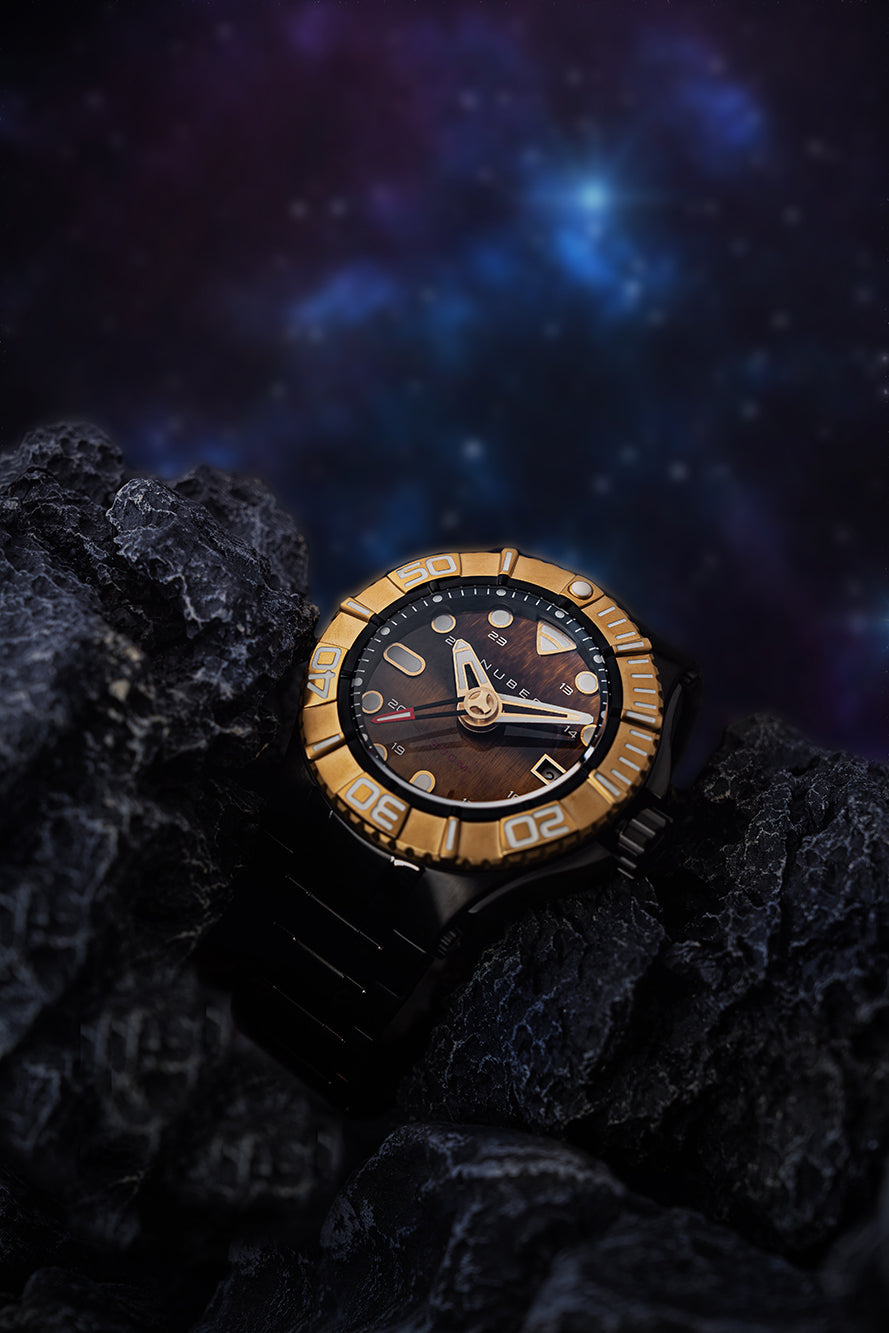 Nubeo NB-6054-11 vyriškas laikrodis Manta Automatic 54mm 30ATM