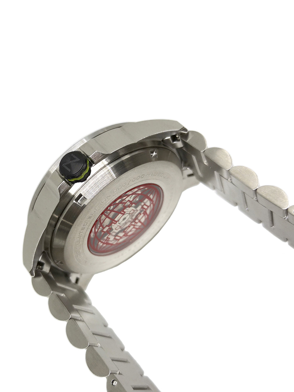 Nubeo NB-6082-SI-22 vyriškas laikrodis Quasar Automatic Limited 48mm 20ATM