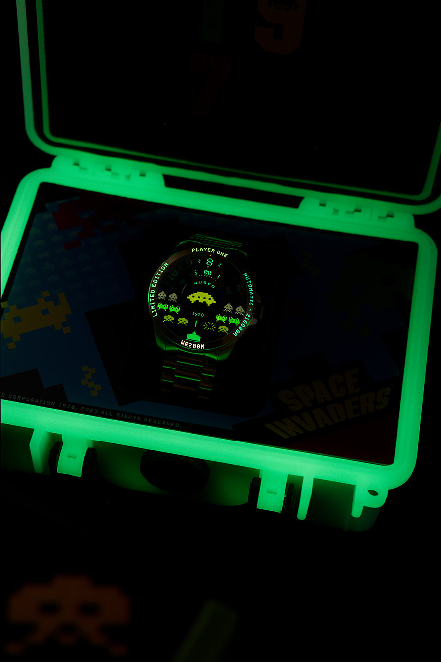 Nubeo NB-6082-SI-33 vyriškas laikrodis Quasar Automatic Limited 48mm 20ATM