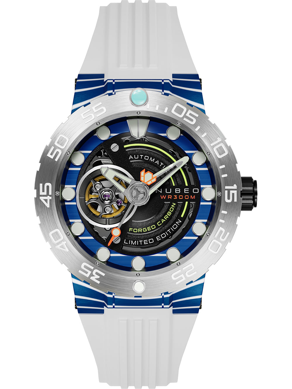 Nubeo NB-6085-02 vyriškas laikrodis Opportunity Automatic Limited 48mm 30ATM