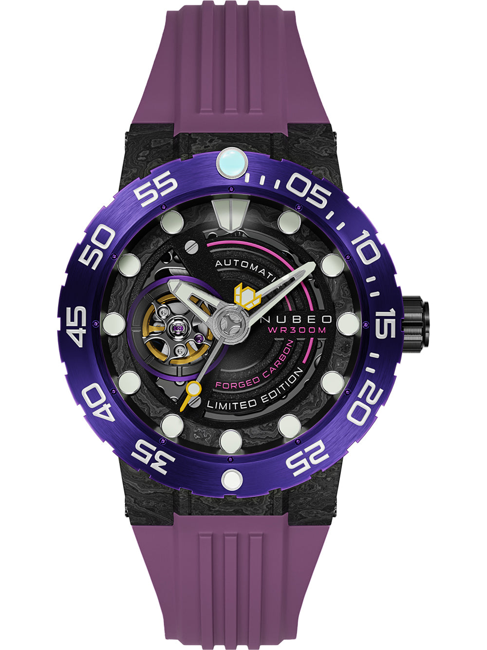 Nubeo NB-6085-05 vyriškas laikrodis Opportunity Automatic Limited 48mm 30ATM