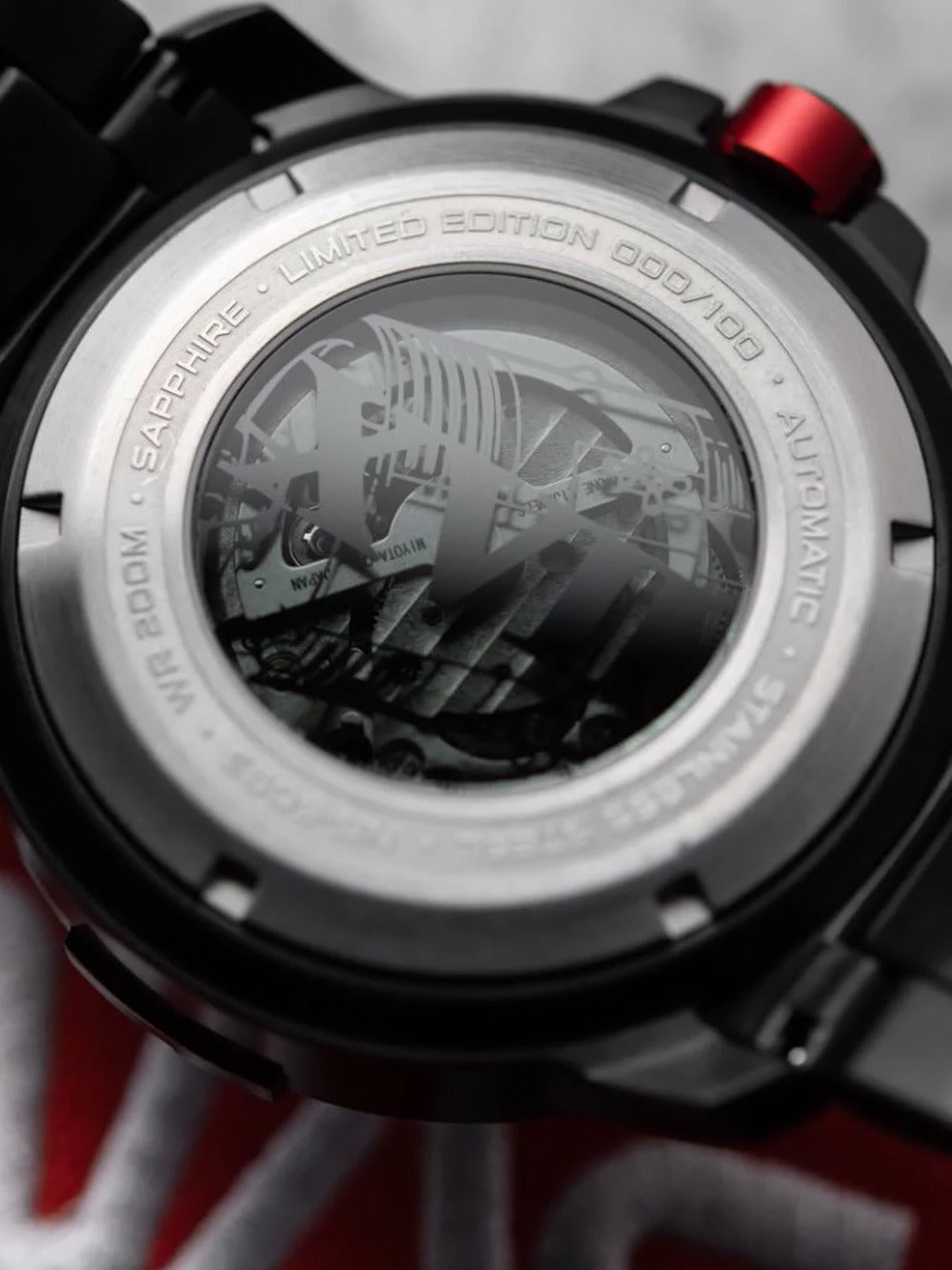 Nubeo NB-6093-66 vyriškas laikrodis Apollo 55th Automatic Limited Edition 48mm 20ATM