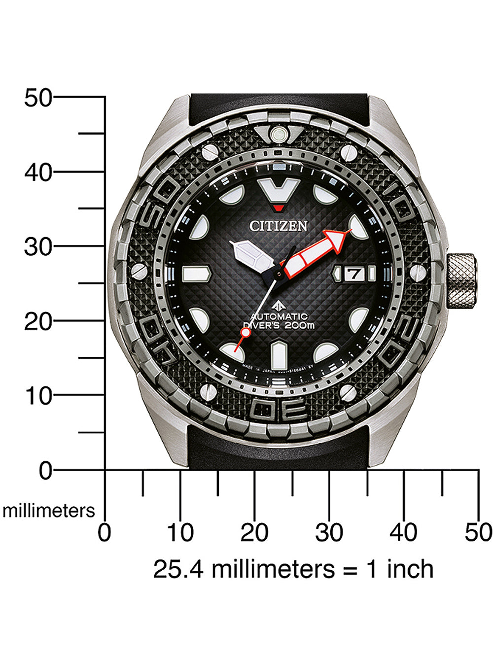 Citizen NB6004-08E Promaster Marine Automatic vyriškas laikrodis 46mm 20ATM