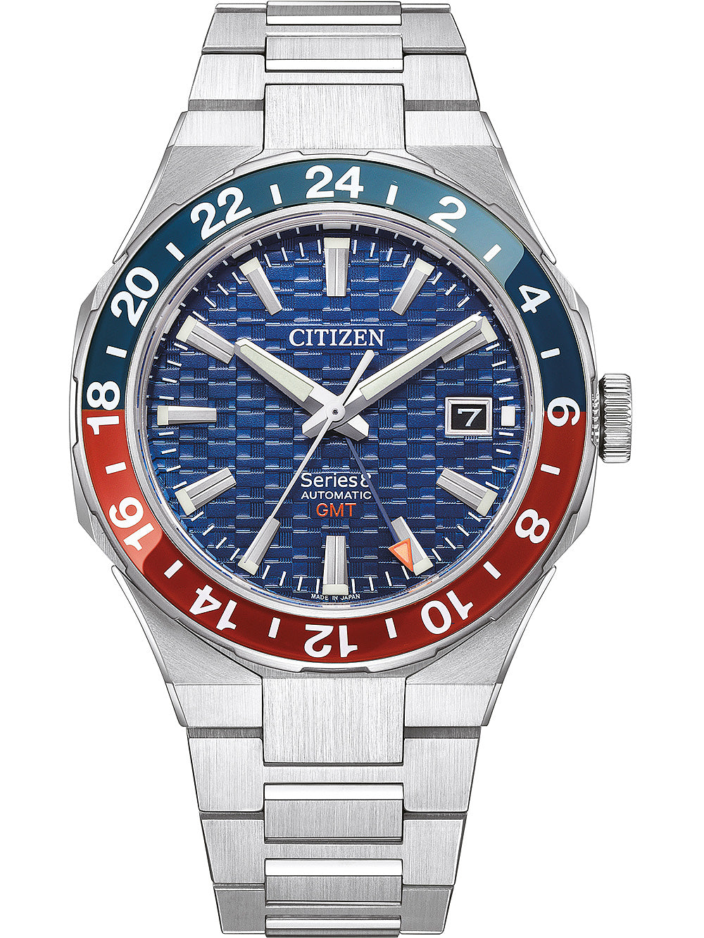 Citizen NB6030-59L Series 8 Automatic GMT vyriškas laikrodis 41mm 10ATM