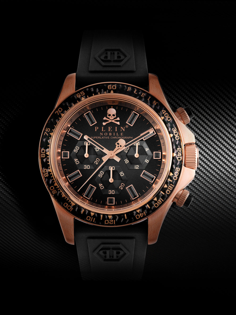 Philipp Plein PWVAA0623 Street Couture Chronograph vyriškas laikrodis 43mm 5ATM