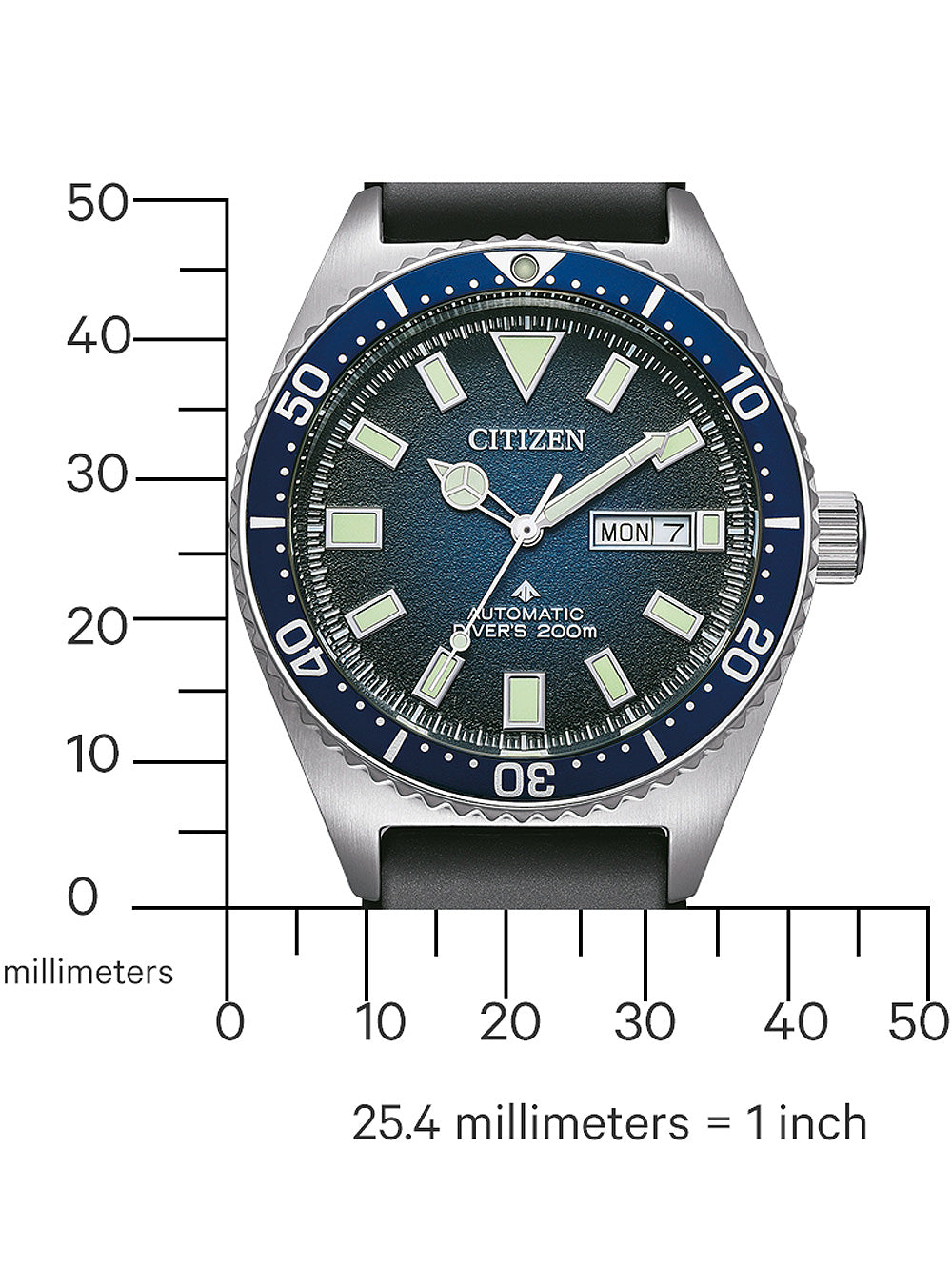 Citizen NY0129-07L Promaster Marine Automatic vyriškas laikrodis 41mm 20ATM
