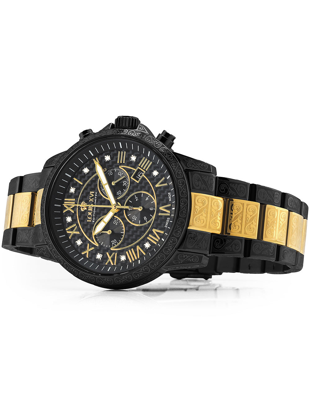 Louis XVI LXVI1091 Palais Royale Chronograph vyriškas laikrodis 43mm 5ATM