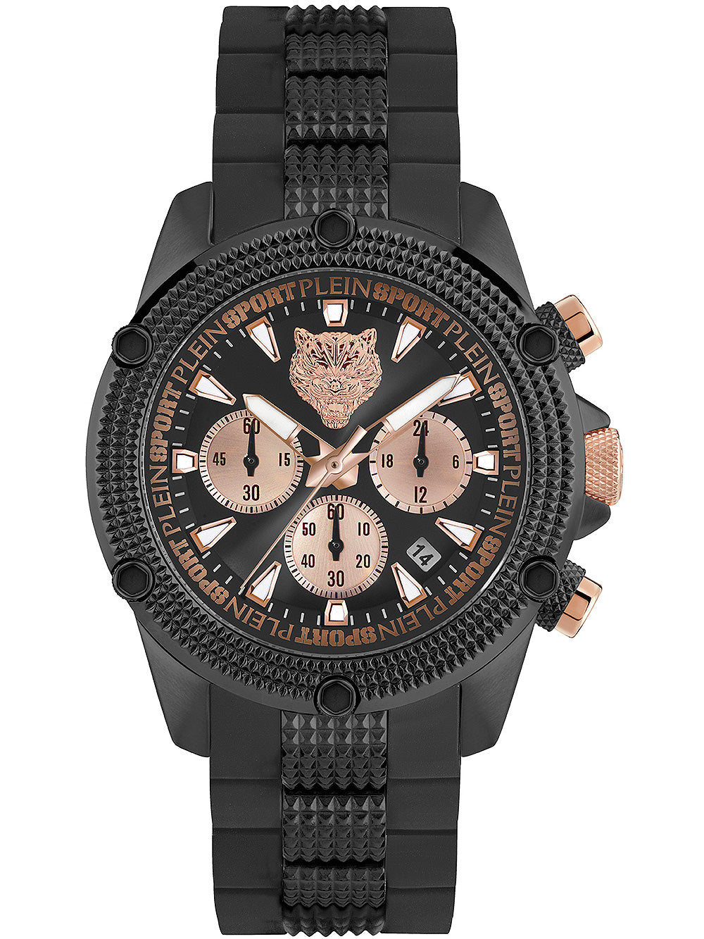 Plein Sport PSDBA0323 Hurricane Chronograph vyriškas laikrodis 44mm 5ATM