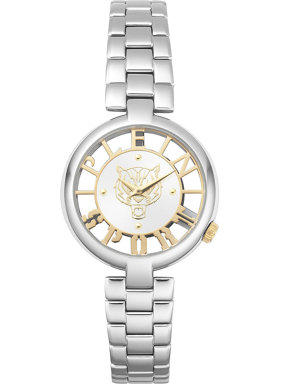 Plein Sport PSMBA0123 Tiger Luxe moteriškas laikrodis 36mm 5ATM