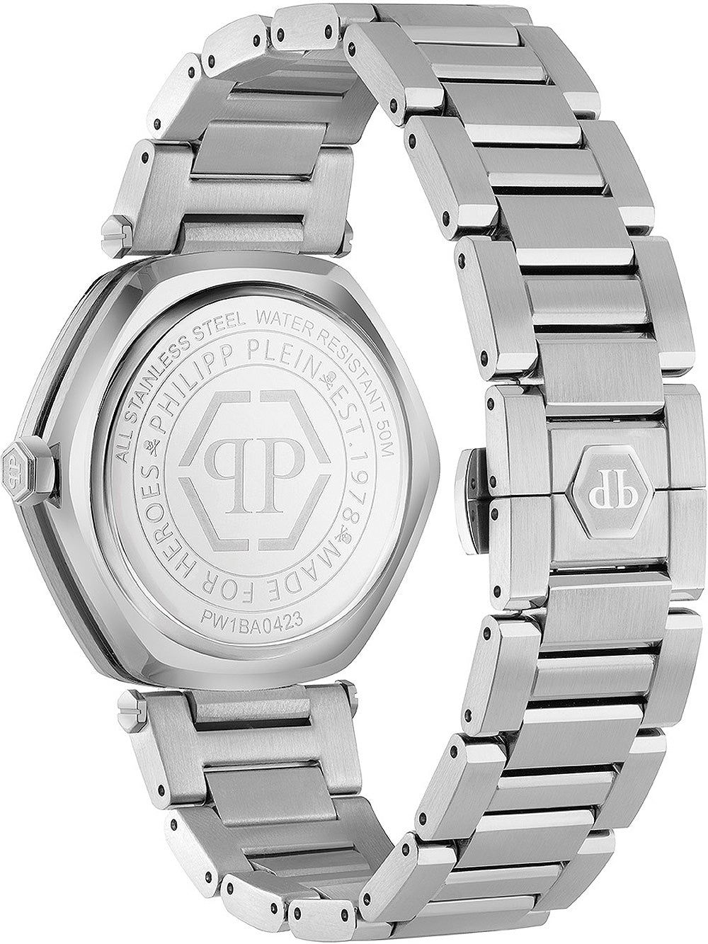 Philipp Plein PW1BA0423 The Hexagon moteriškas laikrodis 38mm 5ATM