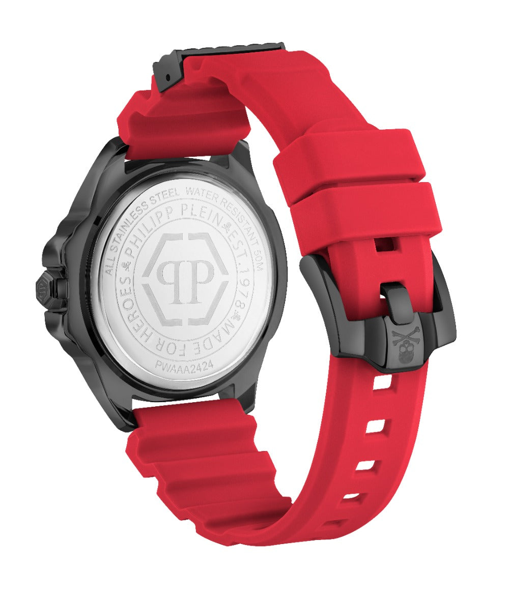 Philipp Plein PWAAA2424 vyriškas laikrodis The Skull 47mm 5ATM
