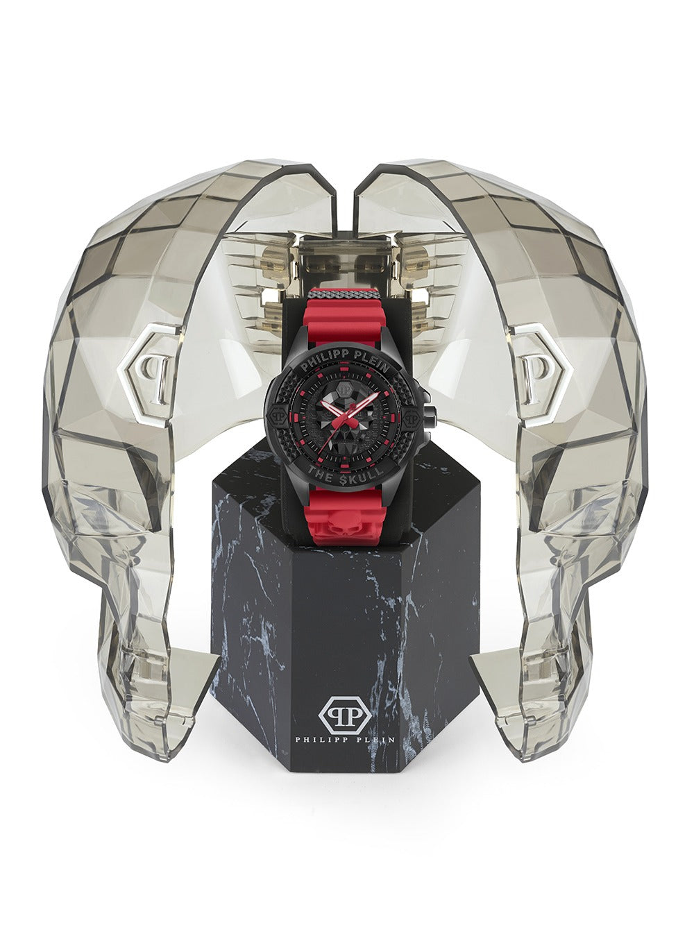 Philipp Plein PWAAA2424 vyriškas laikrodis The Skull 47mm 5ATM