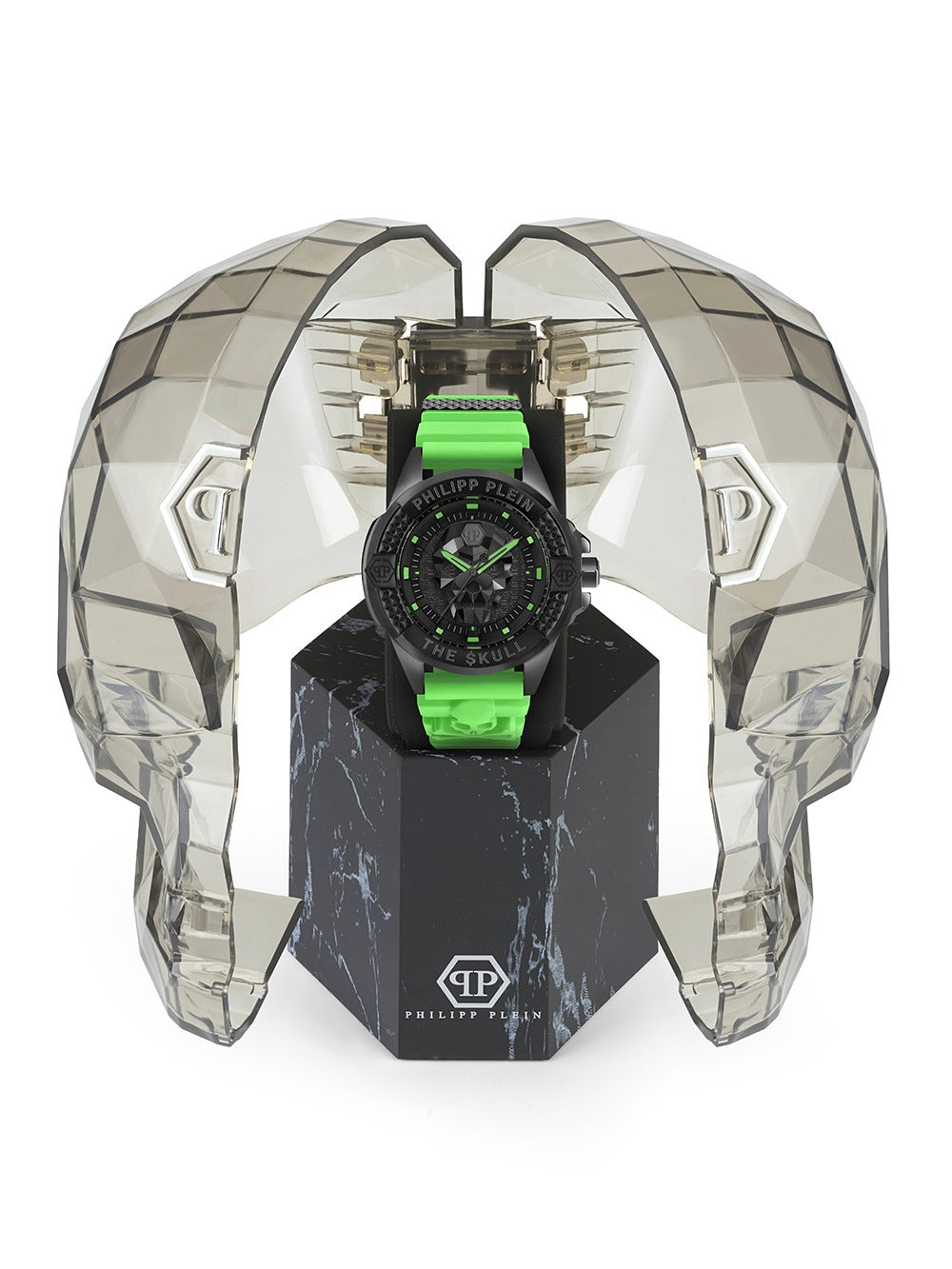 Philipp Plein PWAAA2524 vyriškas laikrodis The Skull 47mm 5ATM