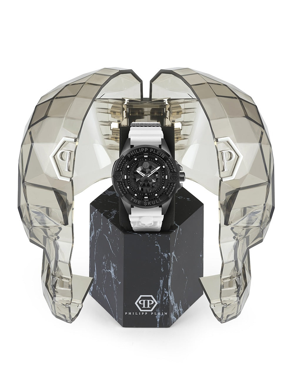 Philipp Plein PWAAA2624 vyriškas laikrodis The Skull 47mm 5ATM