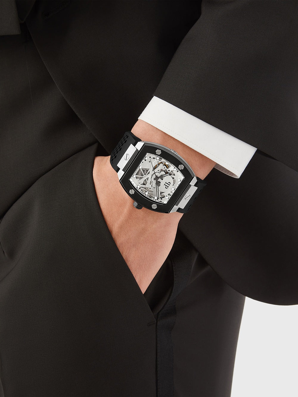Philipp Plein PWBAA2023 vyriškas laikrodis The Skeleton Automatic 44mm 5ATM