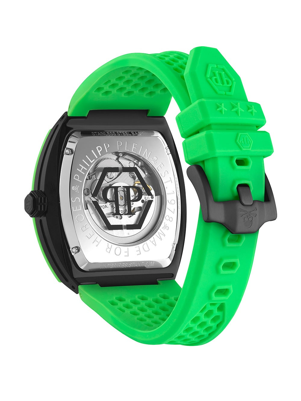 Philipp Plein PWBAA2324 vyriškas laikrodis The Skeleton Automatic 44mm 5ATM