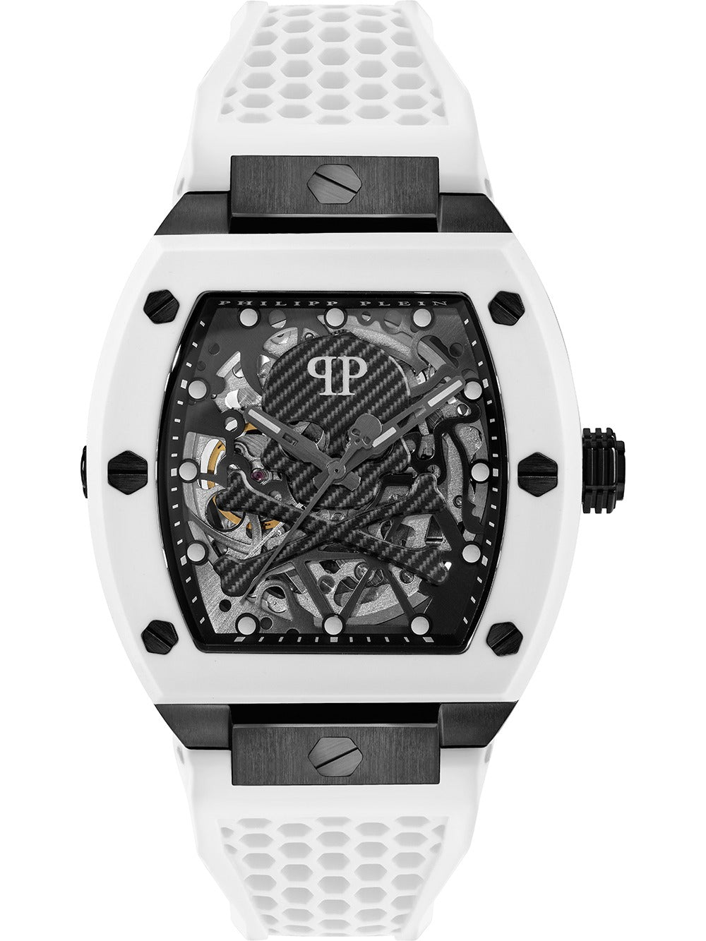 Philipp Plein PWBAA2424 vyriškas laikrodis The Skeleton Automatic 44mm 5ATM