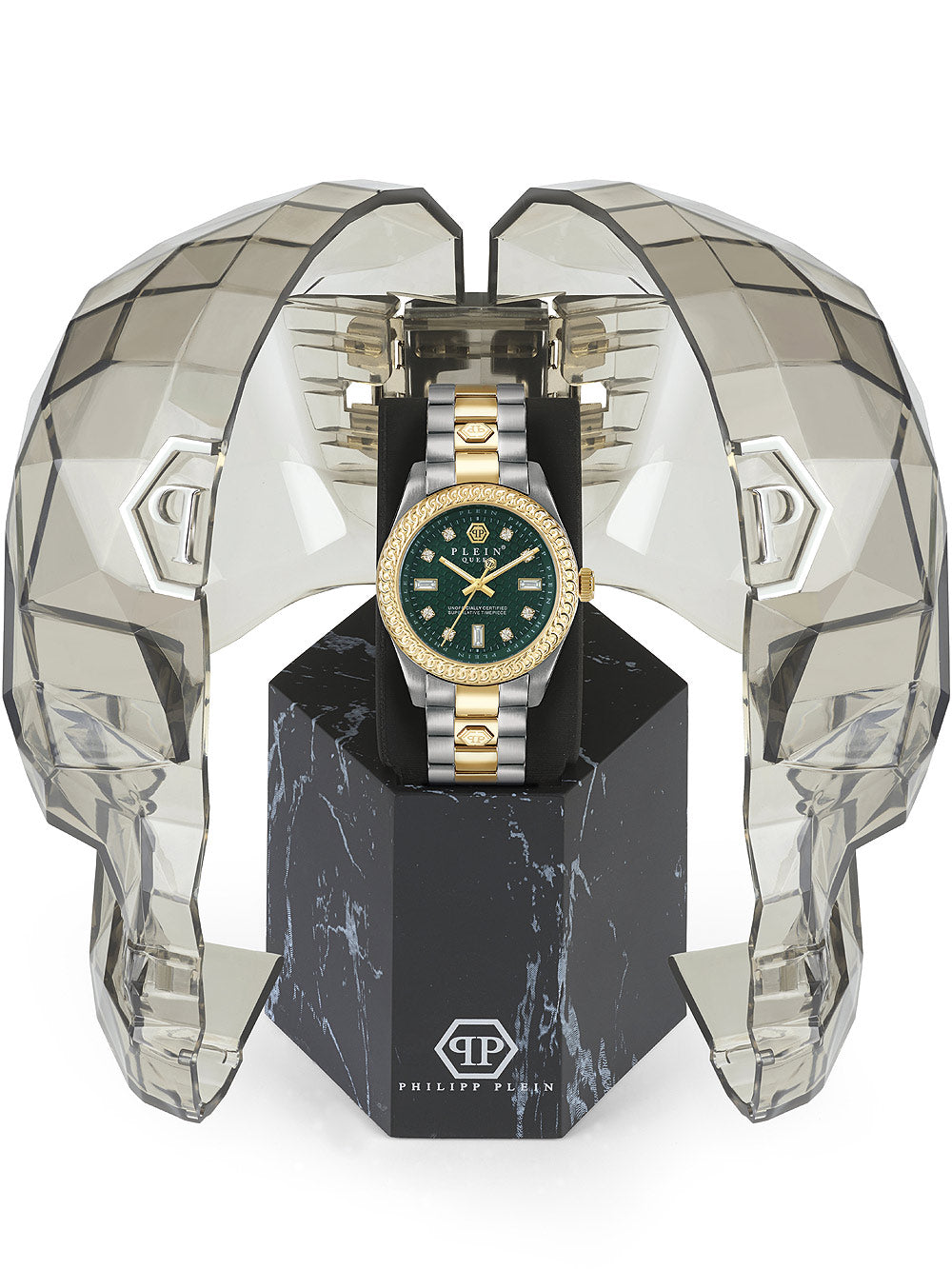 Philipp Plein PWDAA0421 Queen Crystal moteriškas laikrodis 36mm 5ATM