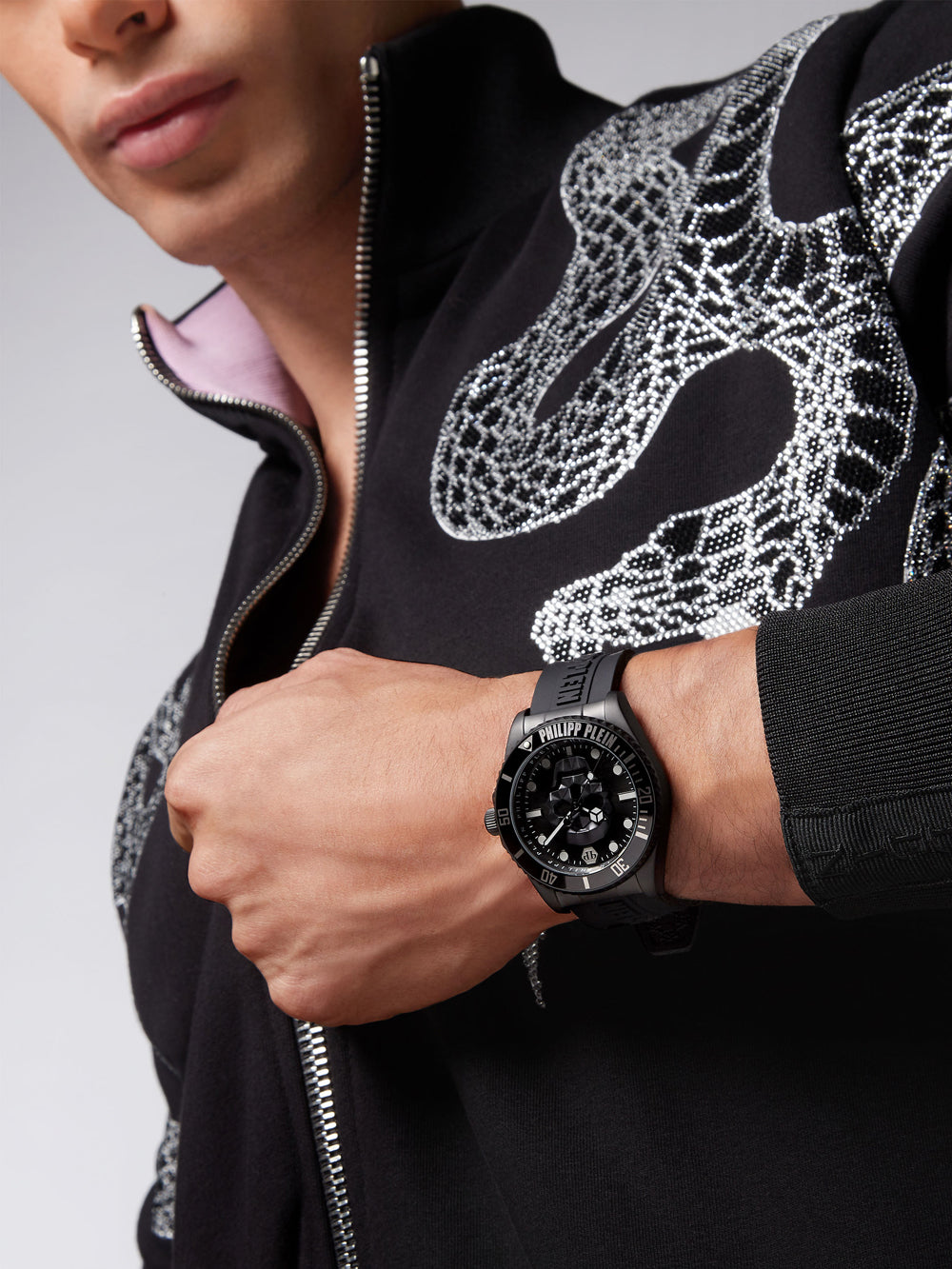 Philipp Plein PWOAA0422 The $kull Diver 44mm 10ATM